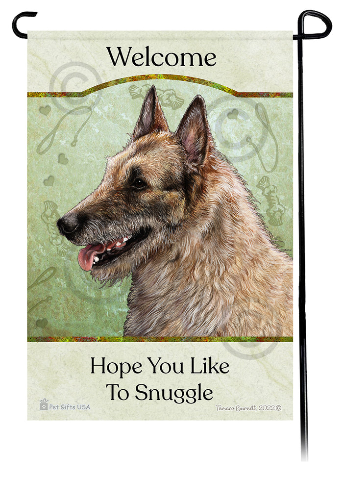 Belgian Laekenois Hope You Like To Snuggle Garden Flags