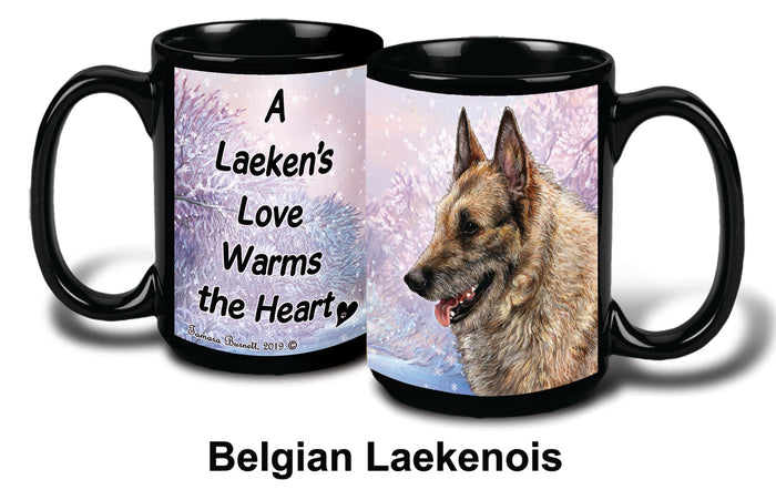 Belgian Laekenois Winter Mug 15 oz