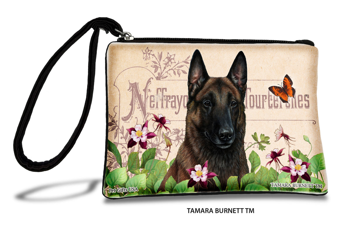 Belgian Malinois Deep Mahogany Zippees Pet Pouch