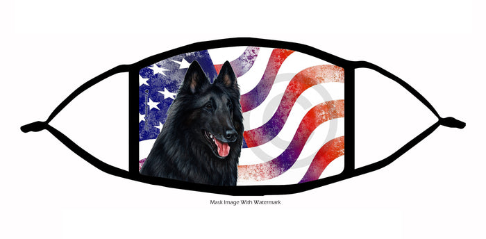 Belgian Sheepdog (Original) Face Mask