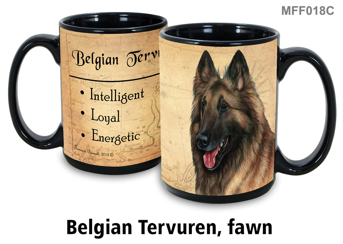 Belgian Tervuren (Fawn) - My Faithful Friends Mug 15 oz