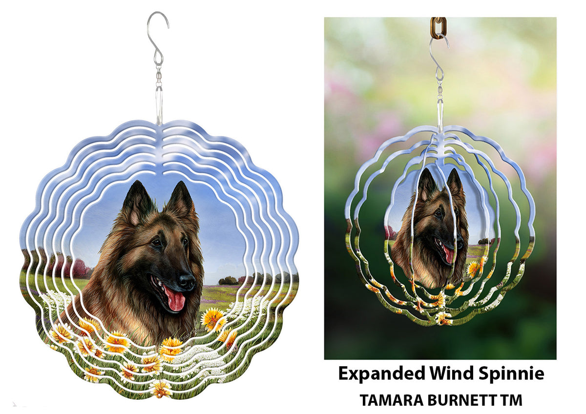 Belgian Tervuren Fawn Wind Spinner