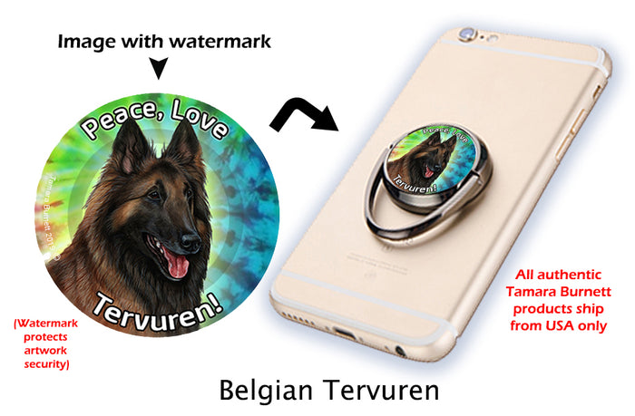 Belgian Tervuren Phone Stand