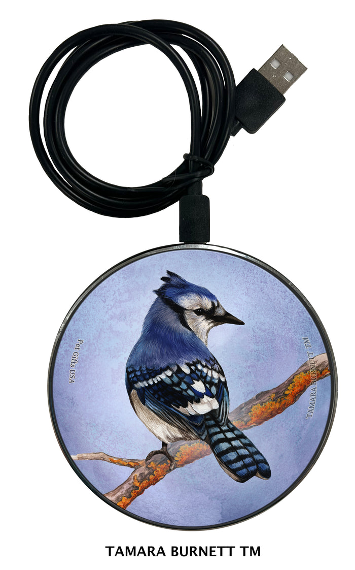 Eastern Blue Jay Zoomies Wireless Charger