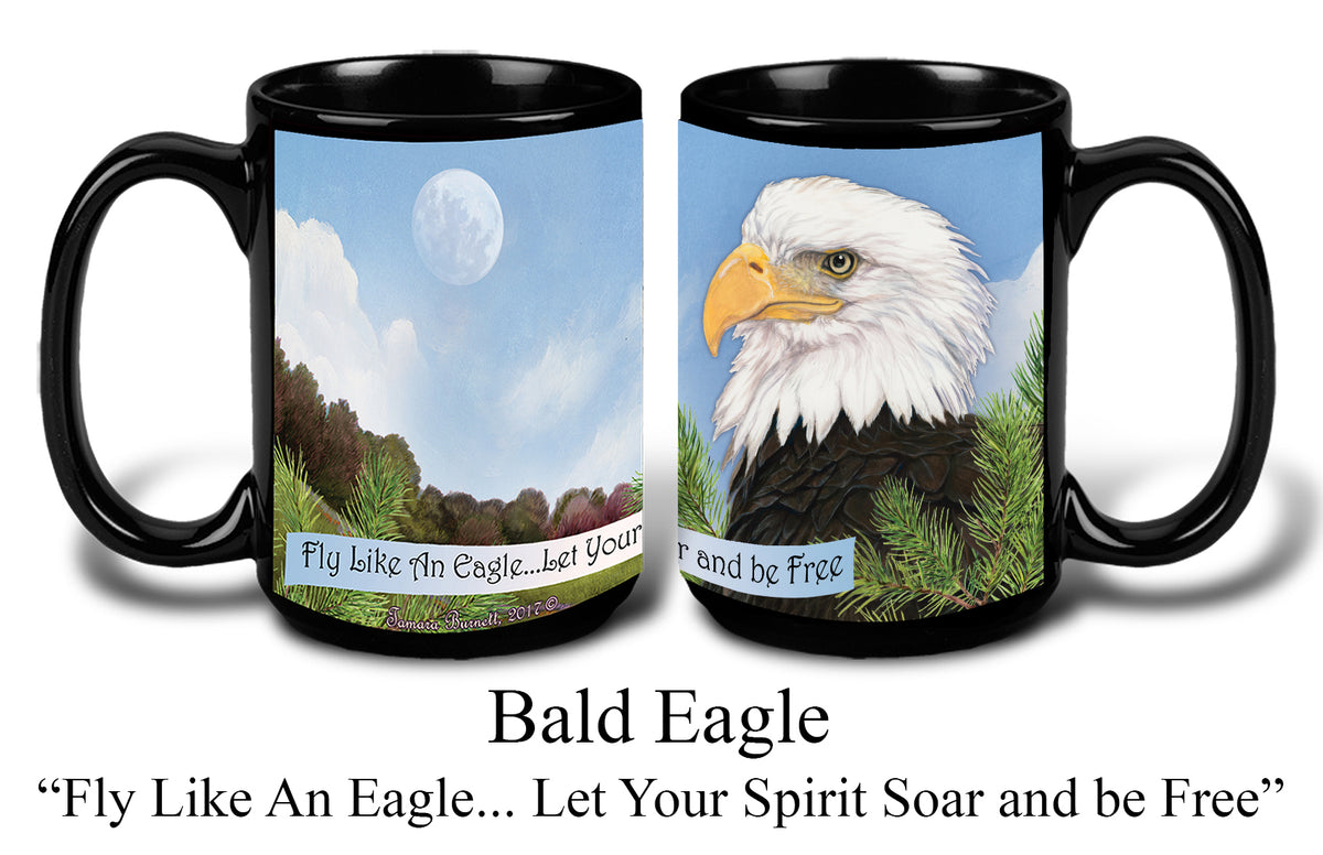 Bald Eagle 2 - Garden Party Fun Mug 15 oz