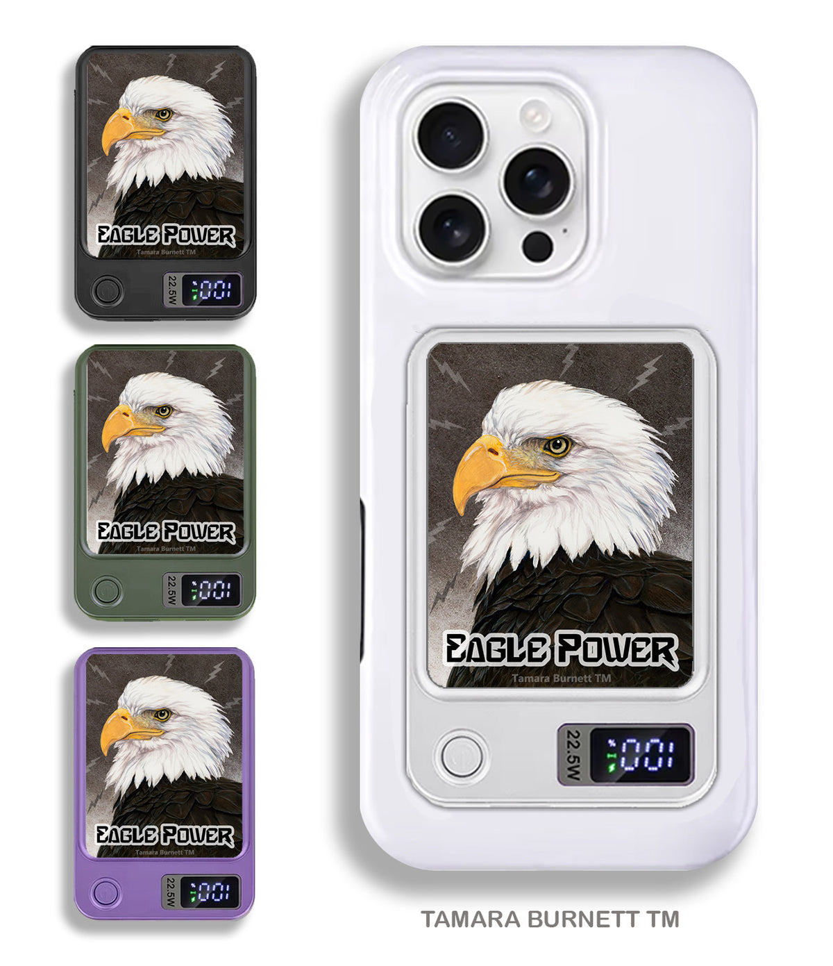 Bald Eagle Phone Bank Wireless Charger