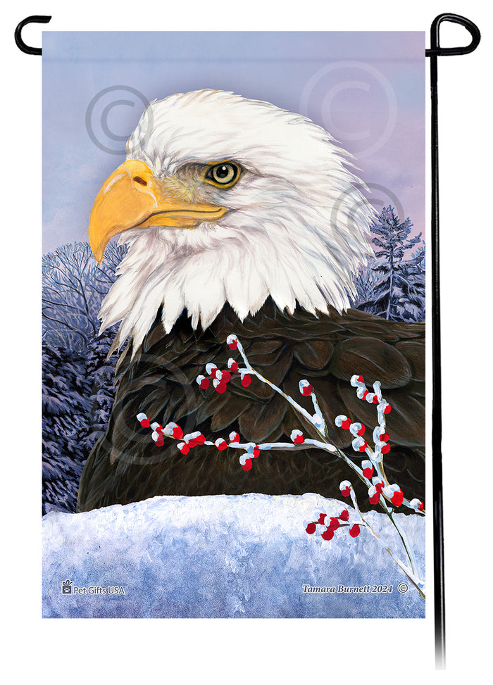 Eagle Winterberries Garden Flags