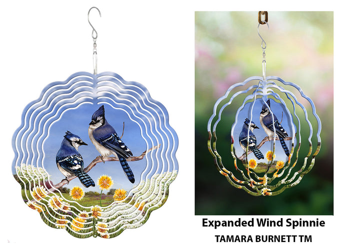Eastern Bluebird Wind Spinner