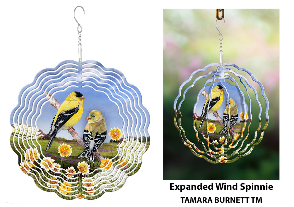 American Goldfinch Wind Spinner