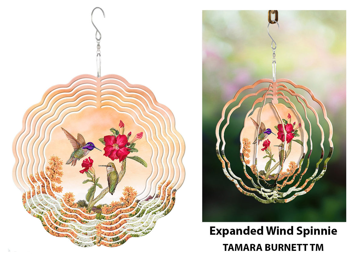 Costa's Hummingbird Wind Spinner