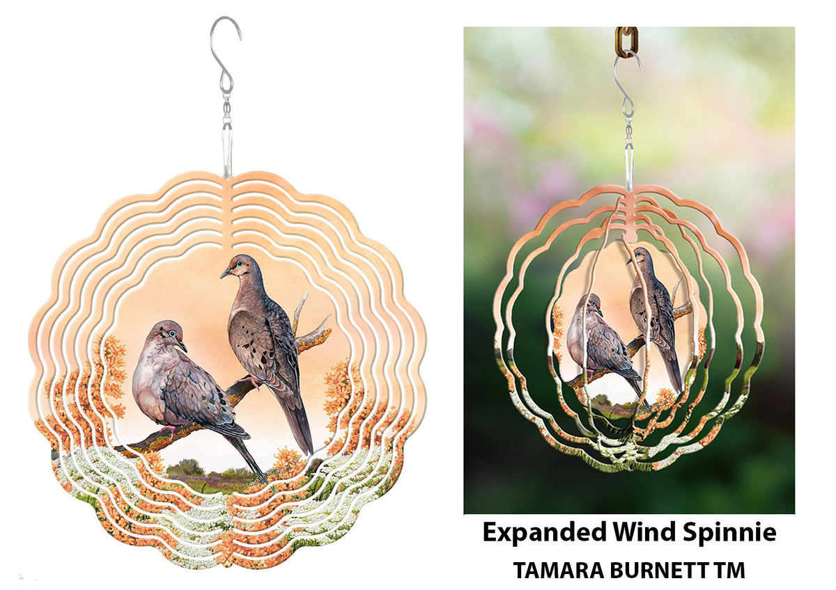 Mourning Dove Wind Spinner