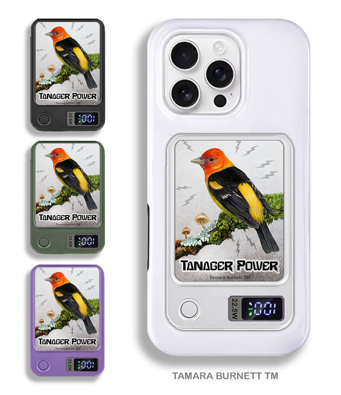 Western Tanager Phone Bank Wireless Charger