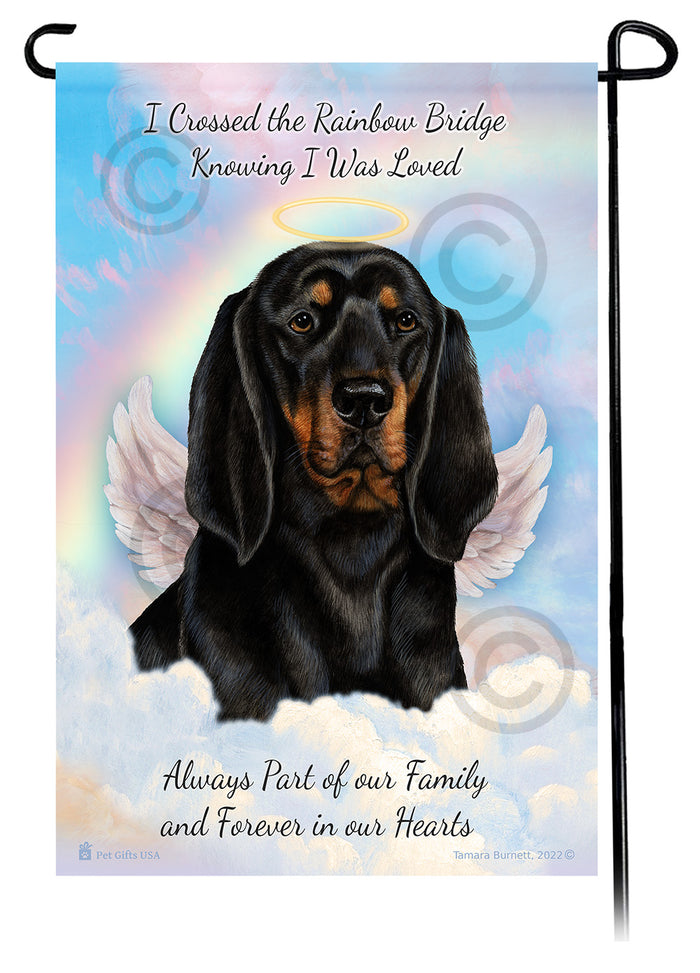Coonhound Memorial Garden Flags