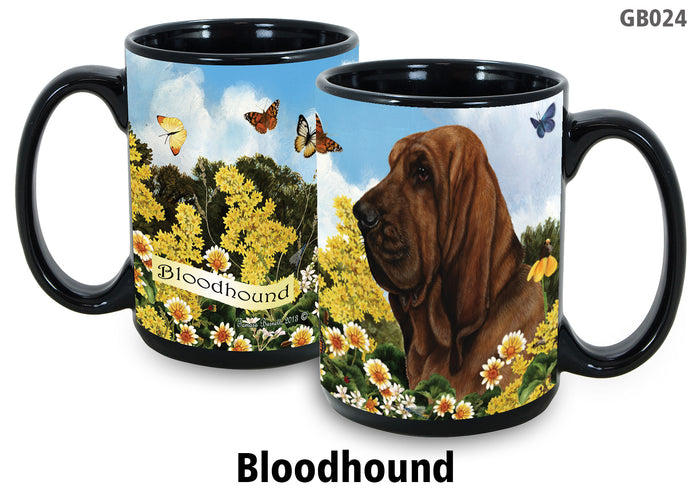 Bloodhound - Garden Party Fun Mug 15 oz