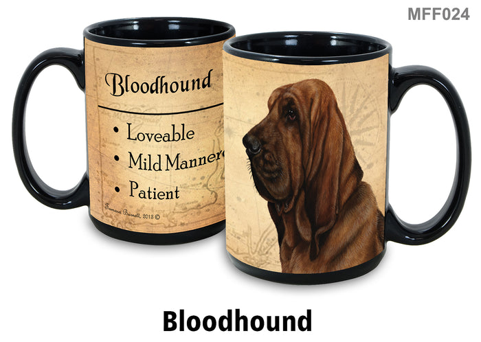 Bloodhound - My Faithful Friends Mug 15 oz
