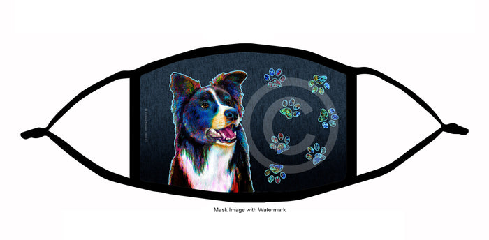 Border Collie (Original) Face Mask