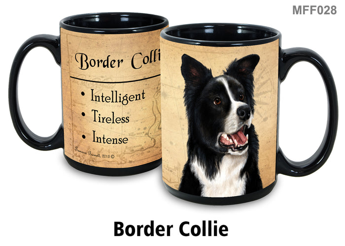Border Collie - My Faithful Friends Mug 15 oz