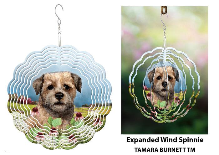Border Terrier Wind Spinner