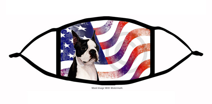 Boston Terrier Face Mask