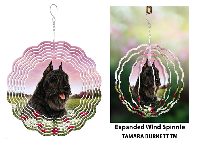 Bouvier des Flandres Black Wind Spinner