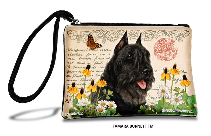 Bouvier des Flandres Black Zippees Pet Pouch