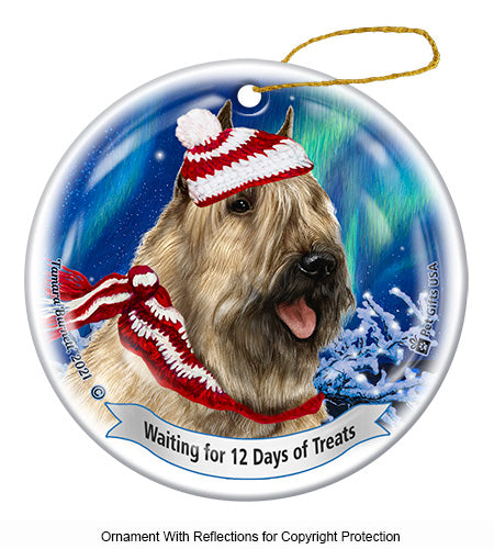 Bouvier des Flandres 12 Days of Treats Ornament