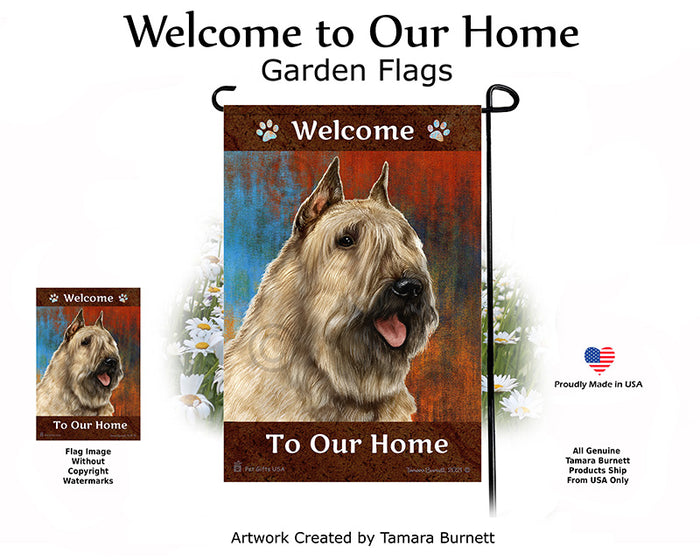 Soft Coated Wheaten Welcome To Our Home Garden Flags
