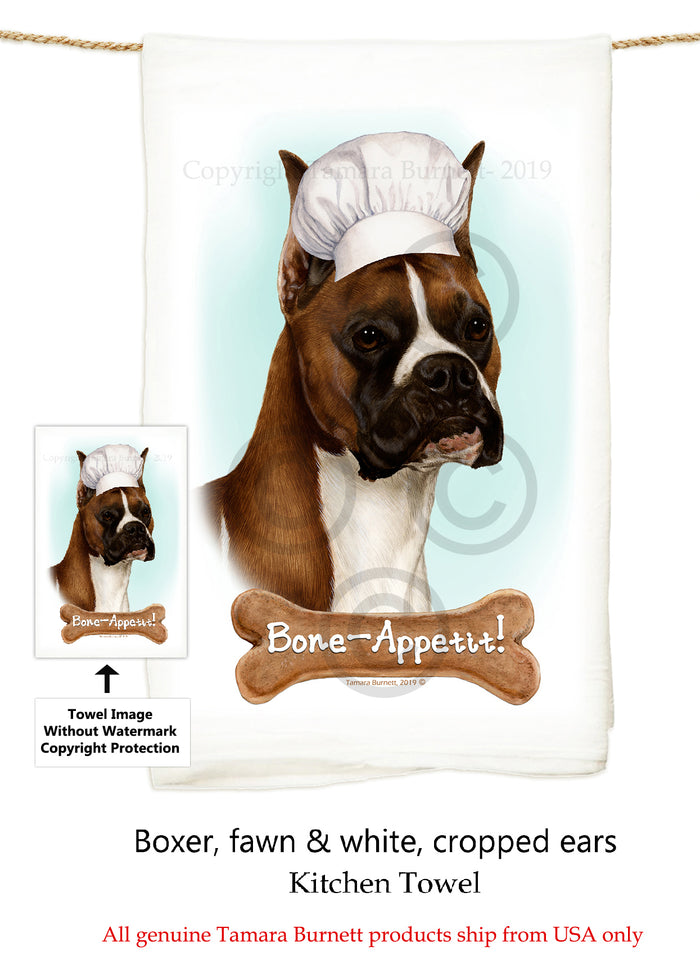 Boxer Flour Sack Towel