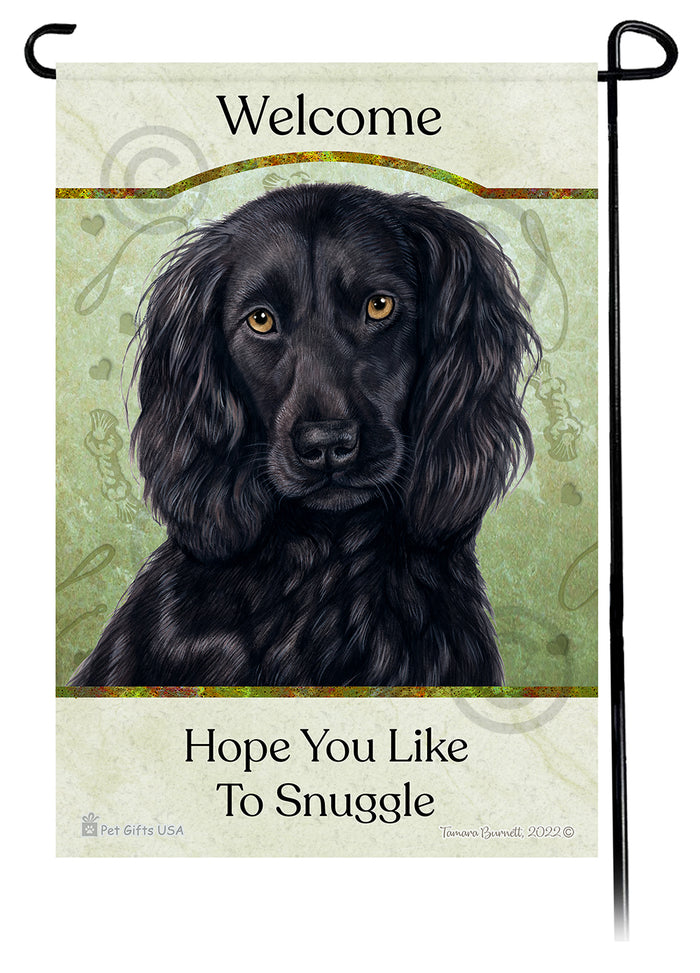 Boykin Spaniel Hope You Like To Snuggle Garden Flags