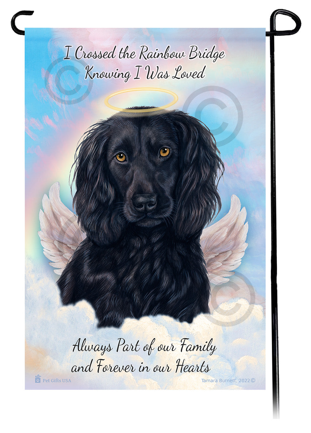 Boykin Spaniel Memorial Garden Flags
