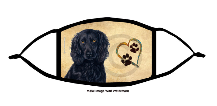 Boykin Spaniel (Black) Face Mask