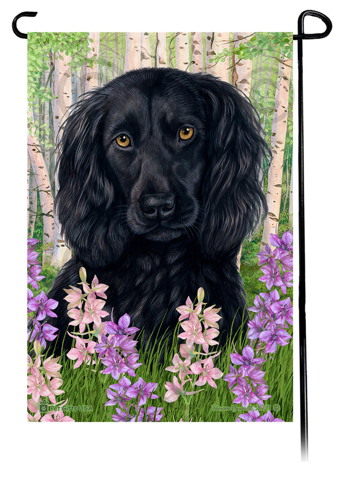 Boykin Spaniel Spring Flowers Garden Flags