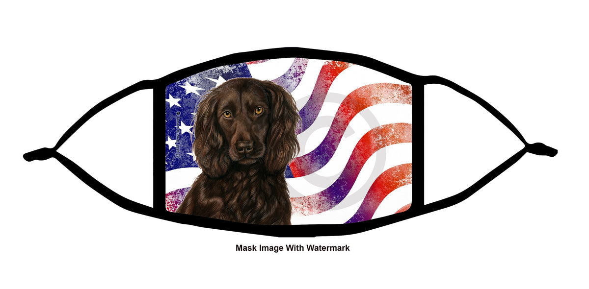 Boykin Spaniel (Brown) Face Mask