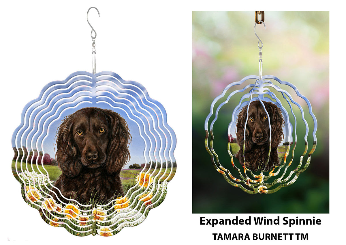 Boykin Spaniel Chocolate Wind Spinner