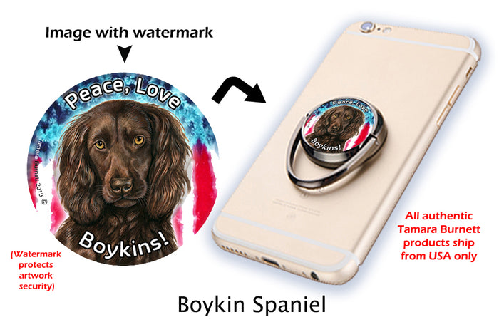Boykin Spaniel Chocolate Phone Stand