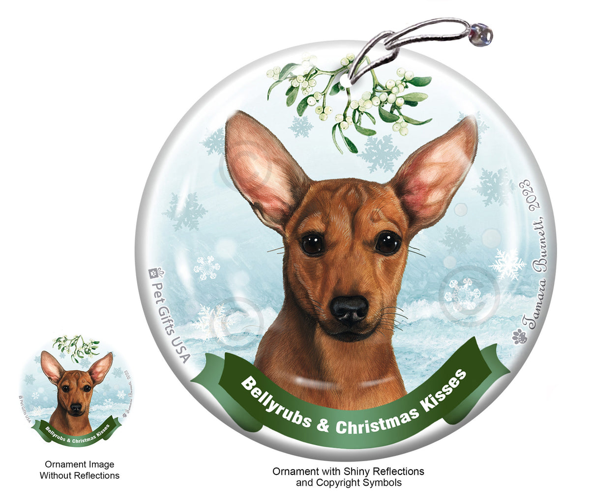 Chow Chow Red Ornament