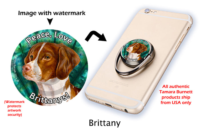 Brittany Spaniel Phone Stand