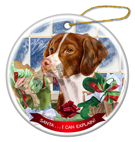 Brittany - Santa I Can Explain Ornament
