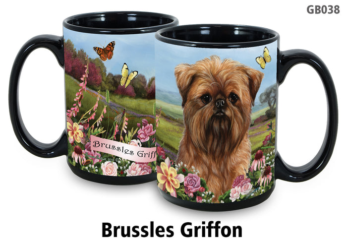 Brussels Griffon - Garden Party Fun Mug 15 oz