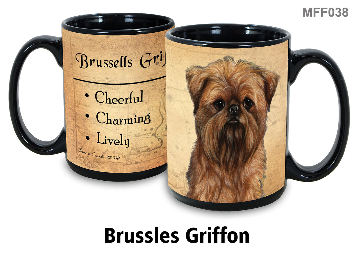 Brussels Griffon - My Faithful Friends Mug 15 oz