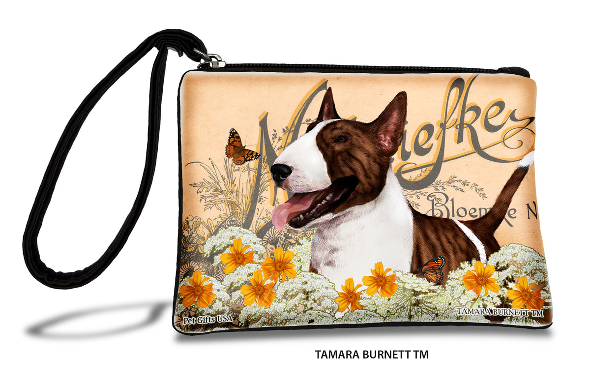 Bull Terrier Brindle Zippees Pet Pouch