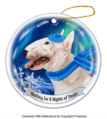 Bull Terrier Hanukkah Ornament