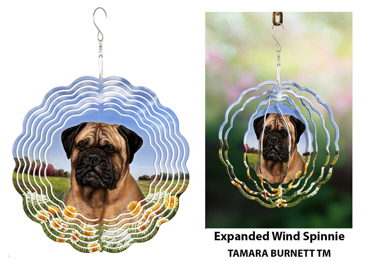 Bullmastiff Fawn Wind Spinner