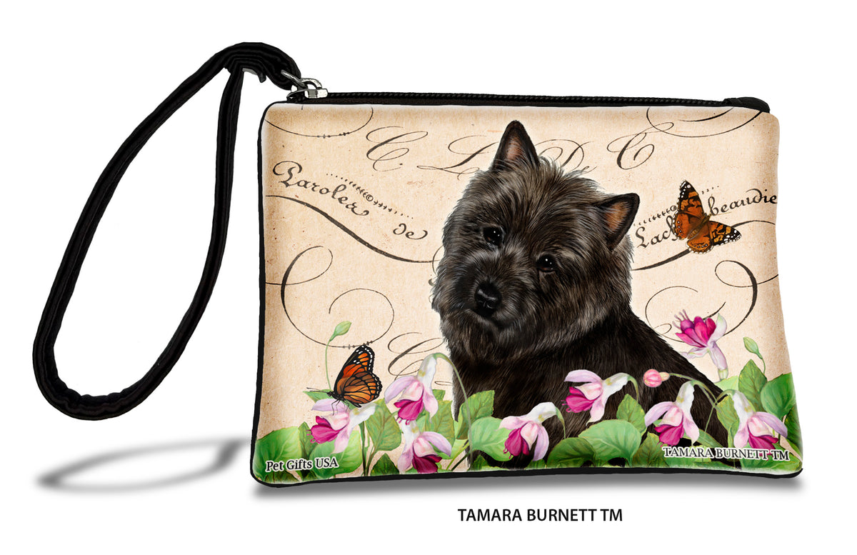 Cairn Terrier Black Zippees Pet Pouch
