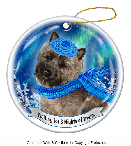 Cairn Terrier Brindle Ornament