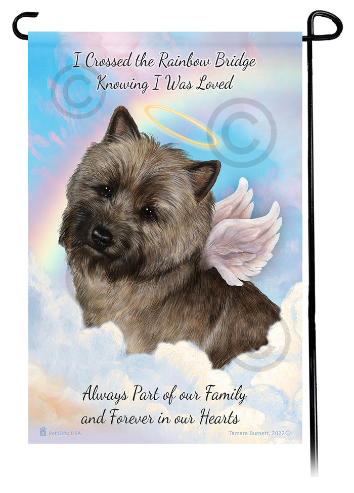 Cairn Terrier Memorial Garden Flags