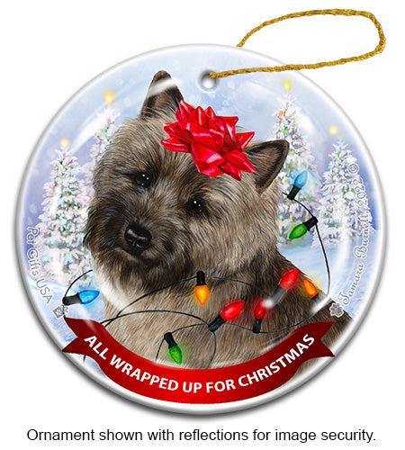 Cairn Terrier Brindle Ornament
