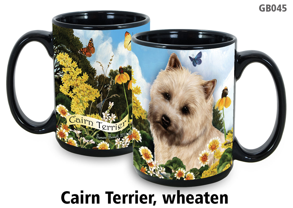 Cairn Terrier Cream - Garden Party Fun Mug 15 oz