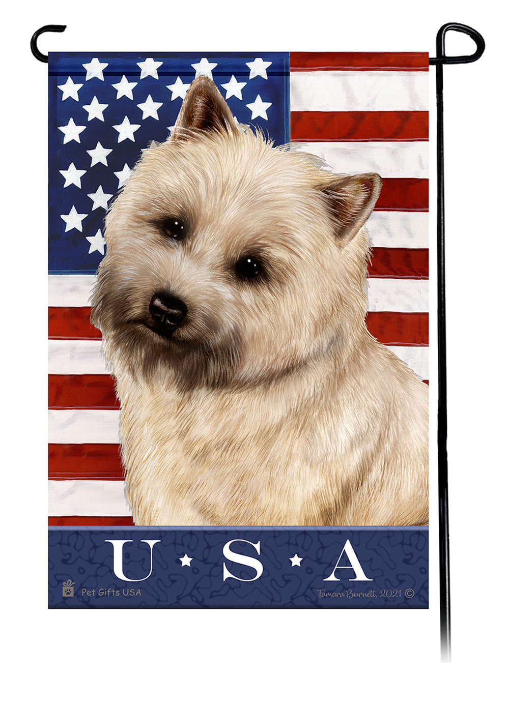 Cairn Terrier True Blue - Garden Flag