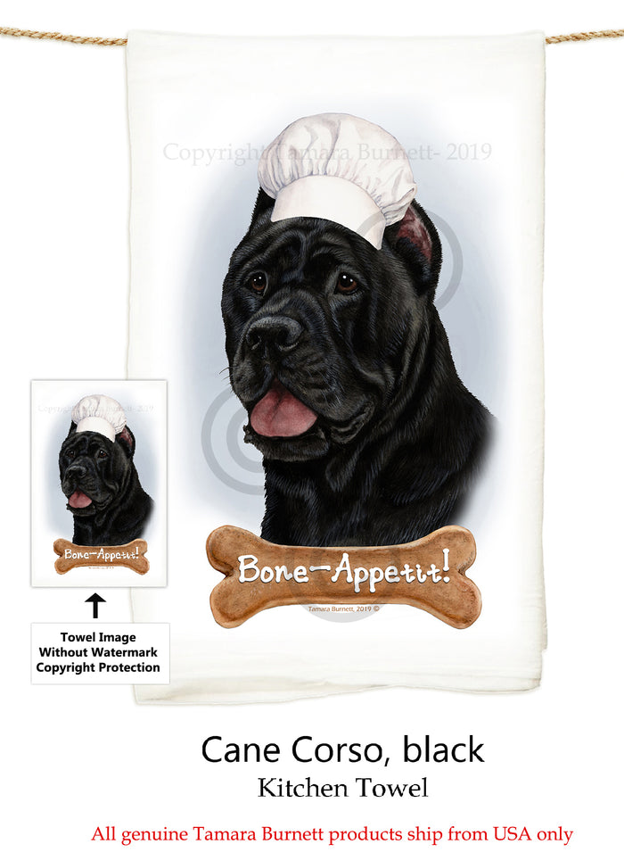 Cane Corso Flour Sack Towel